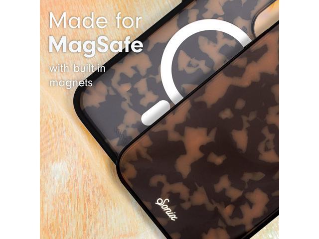 Case for iPhone 14 Pro Compatible with MagSafe 10ft Drop Tested Tortoiseshell Brown Tort