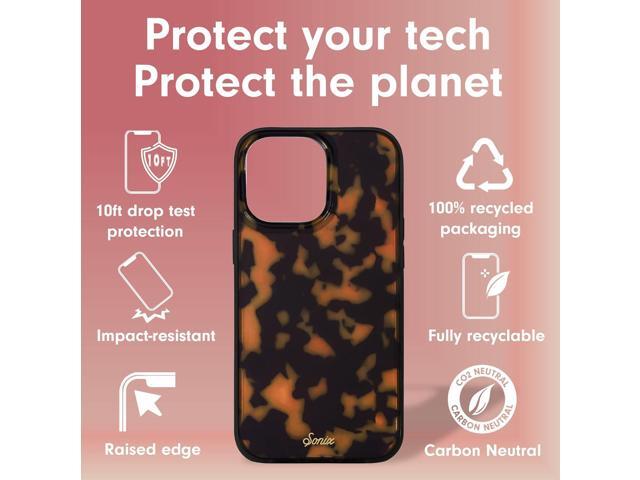 Case for iPhone 14 Pro Compatible with MagSafe 10ft Drop Tested Tortoiseshell Brown Tort