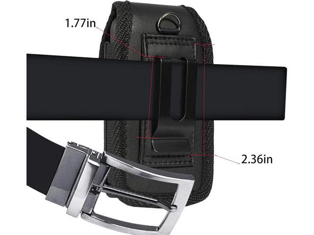 Flip Phone Case,with Belt Loop Clip Magnetic Closure Leather Wallet Case for Alcatel Go Flip V, MyFlip, TCL Flip 3, Blu Cingular Flex 2, Consumer...