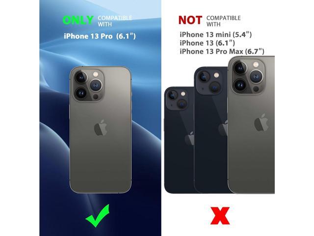 CACOE Magnetic Case for iPhone 13 Pro 6.1 inch-Compatible with MagSafe & Magnetic Car Phone Mount,Anti-Fingerprint TPU Thin Phone Cases Cover...