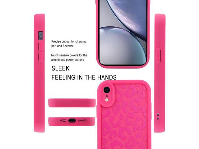 MOWIME Compatible with iPhone XR Case, Cheetah Print Shockproof Soft TPU Protective Case for Women Girls, Slim Anti Scratch Leopard Case for iPhone...