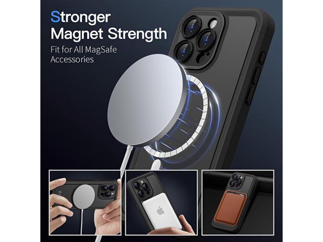 COOLQO Magnetic for iPhone 13 Pro Case [Compatible with MagSafe] iPhone 13 Pro Magnetic Case, Mil-Grade Drop Protection iPhone 13 Pro Phone Case,...