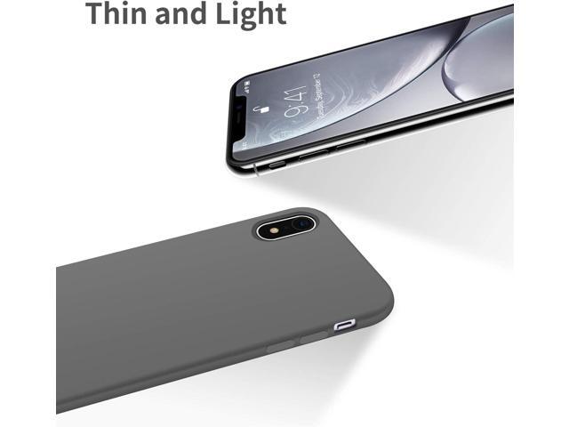 OTOFLY for iPhone XR Case, [Silky and Soft Touch Series] Premium Soft Silicone Rubber Full-Body Protective Bumper Case Compatible with Apple iPhone...