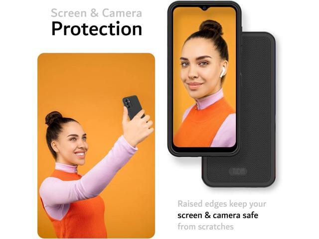 TUDIA Ultra Slim Grip Designed for Galaxy A14 5G Bark Phone Case (2023), [LINNGRIP] Shockproof Thin Lightweight Grip Soft TPU Protective Case Cover...