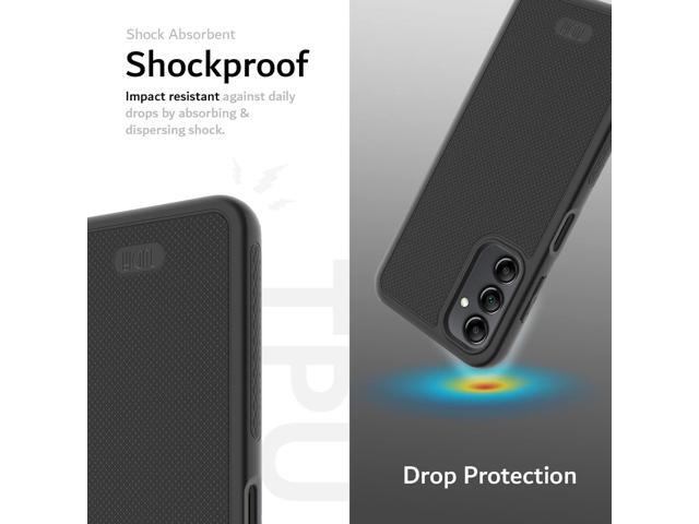 TUDIA Ultra Slim Grip Designed for Galaxy A14 5G Bark Phone Case (2023), [LINNGRIP] Shockproof Thin Lightweight Grip Soft TPU Protective Case Cover...
