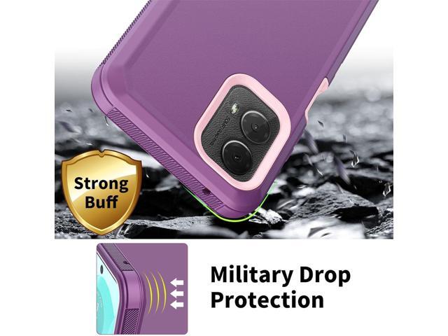 Jiunai for Moto G 5G 2024 Case, 2 in 1 Dual Layer Heavy Duty Port Protection Shockproof Protective Cover Tough Dust Proof Rugged Cover Cell Phone...