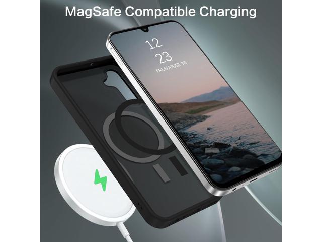 Magnetic for Galaxy A15 5G Phone Case, Samsung Galaxy A15 5G Case,[Compatible with MagSafe] Translucent Matte Slim Shockproof Women Men Protective...