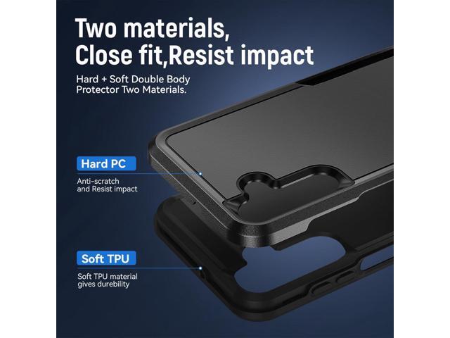 for Galaxy A15 5G Phone Case,Samsung Galaxy A15 5G Case with Screen Protector,Heavy-Duty Tough Rugged Shockproof Protective Phone Case for Samsung...