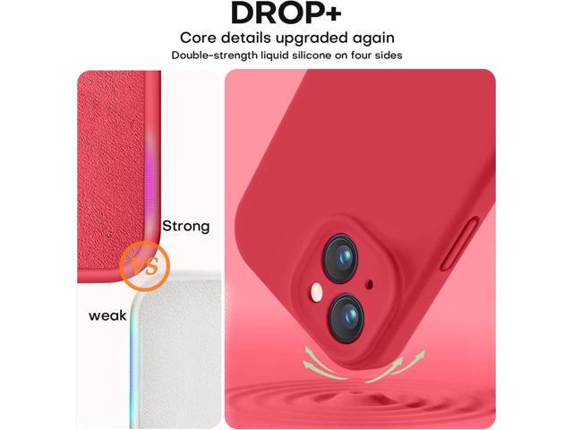 Compatible with iPhone 15 Plus Case, Upgrade Liquid Silicone [Enhanced Camera Protection] [Soft Anti-Scratch Microfiber Lining] Shockproof Phone...