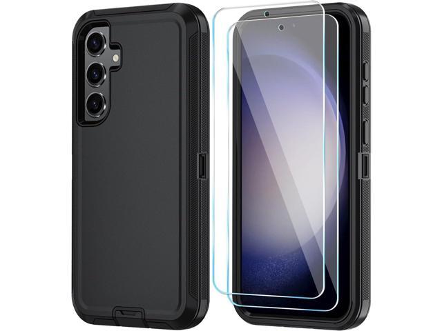 ONOLA Case for Samsung Galaxy S24+ / S24 Plus Case with HD Screen Protector [Not fit S24 / S24 Ultra], 3 in 1 Heavy Duty Phone Case for Galaxy S24...