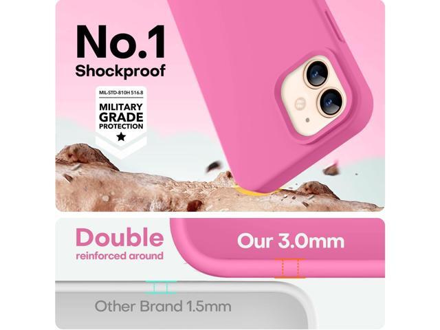 LOVE 3000 Designed for iPhone 12 Case/iPhone 12 Pro Case, Premium Silicone with [Soft Anti-Scratch Microfiber Lining] Shockproof Protective Phone...