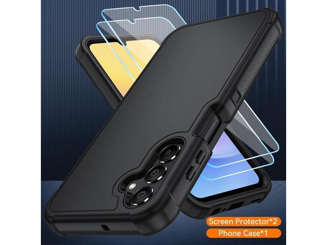 for Galaxy A25 5G Case, Samsung Galaxy A25 5G Case with HD Screen Protector [3 Layer] Military-Grade Heavy-Duty Shockproof Protective Phone Case...