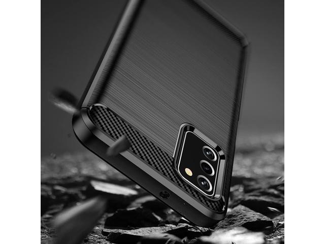 Osophter for Galaxy A03S Case,Samsung A03S Case with 2pcs Screen Protector Shock-Absorption Flexible TPU Rubber Protective Cell Phone Cover for...
