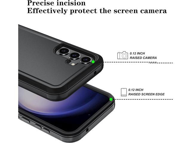 ONOLA for Samsung Galaxy S24+ / S24 Plus Case with HD Screen Protector [Not fit S24 / S24 Ultra], Samsung S24+Plus Phone Case,Heavy Duty Case for...