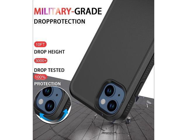 Diverbox for iPhone 13 case [Shockproof] [Dropproof] [Tempered Glass Screen Protector ],Heavy Duty Protection Phone Case Cover for Apple iPhone 13...
