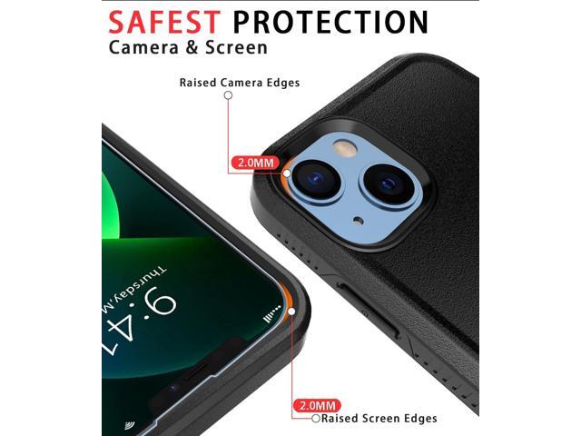 Diverbox for iPhone 13 case [Shockproof] [Dropproof] [Tempered Glass Screen Protector ],Heavy Duty Protection Phone Case Cover for Apple iPhone 13...