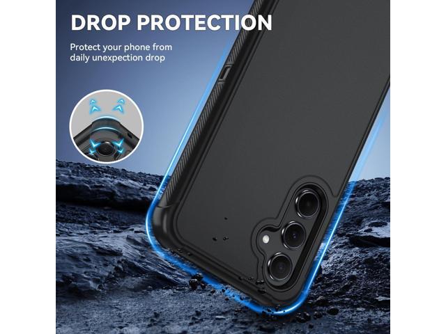 for Samsung Galaxy A35 5G Case, Galaxy A35 5G Case with HD Screen Protector [3 Layer] Military-Grade Heavy-Duty Shockproof Protective for Galaxy...