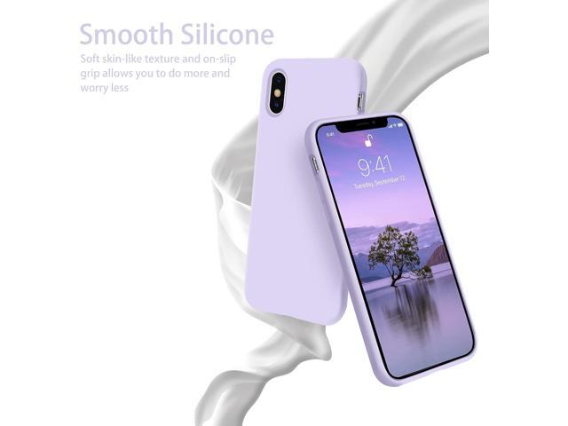OTOFLY Compatible with iPhone X Case,Ultra Slim Fit iPhone Xs Case Liquid Silicone Cover with Full Body Protection Anti-Scratch Shockproof...