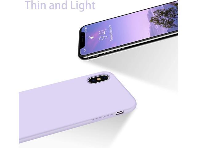 OTOFLY Compatible with iPhone X Case,Ultra Slim Fit iPhone Xs Case Liquid Silicone Cover with Full Body Protection Anti-Scratch Shockproof...