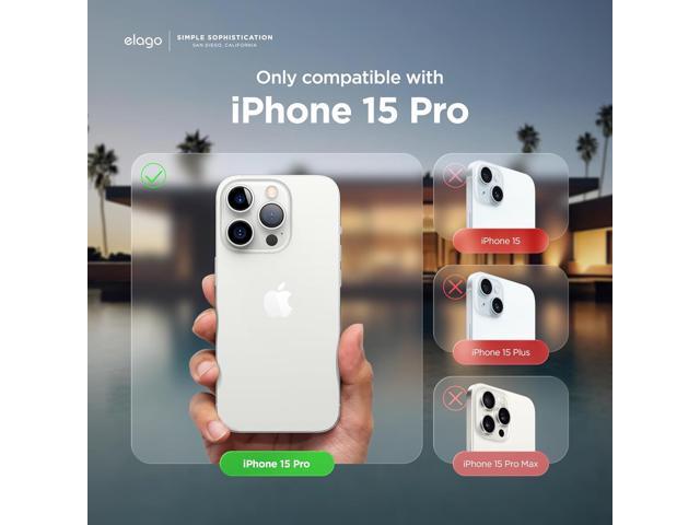 Compatible with iPhone 15 Pro Case, Liquid Silicone Case, Full Body Protective Cover, Shockproof, Slim Phone Case, Anti-Scratch Soft Microfiber...