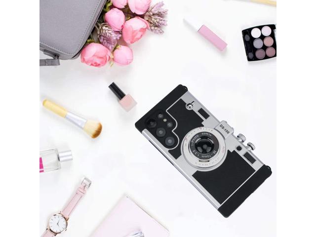Awsaccy Emily in Paris Phone Case for Samsung Galaxy S23 Ultra 5G 6.8 Inch Camera Case Vintage Cover Cute 3D Cool Unique Design Silicone Case with...