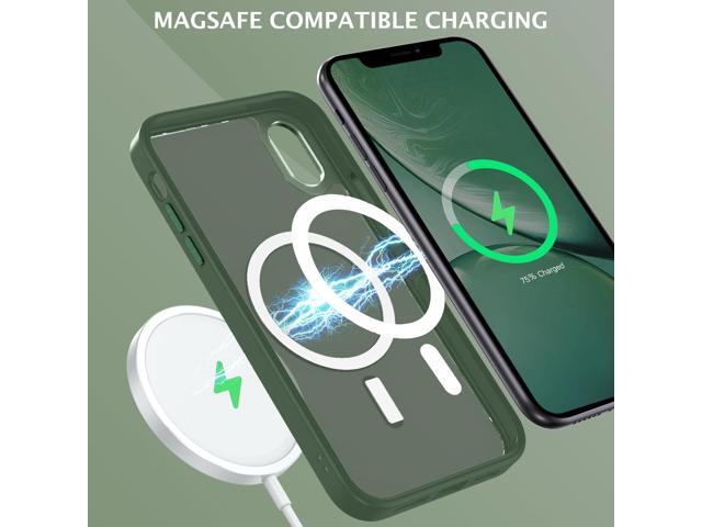 Telaso iPhone X Case, iPhone Xs Phone Case Compatible with Magsafe Translucent Matte Back Slim Shockproof Anti-Scratch Anti-Yellow Protective...