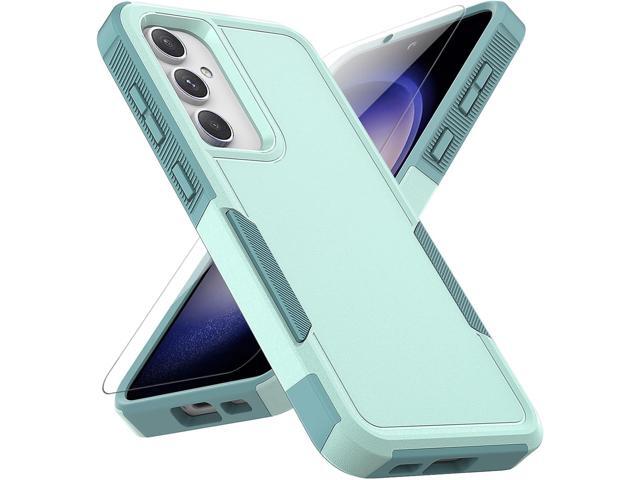 for Samsung Galaxy S23 FE Case: Dual Layer Protective Heavy Duty Cell Phone Cover Shockproof Rugged with Screen Protector - Military Protection...