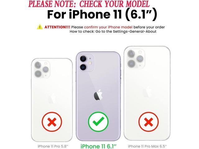 YmhxcY for iphone 11 Case Shockproof Dropproof Dust-Proof Drop Proof 3-Layer Durable Phone Case Heavy Duty Protection Phone Case Cover for Apple...