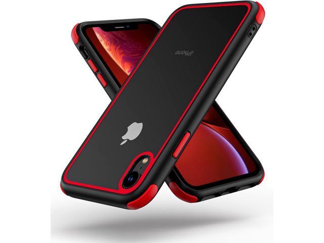 Mobnano for iPhone XR Crystal Clear Case, Multicolor Protective Shockproof Bumpers Cover, Not Yellowing Anti Scratch Transparent Hard PC Back &...