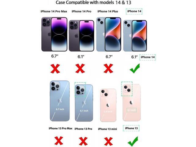 uCOLOR Flip Leather Wallet Case Card Holder Compatible with iPhone 13 6.1 iPhone 14 6.1 Women and Girls with Card Holder Kickstand (Beige Leopard)
