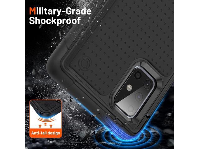 Designed for Samsung Galaxy A71 5G Case 2 in 1 Gift Militay Grade Drop Protective Rugged Heavy Duty Cover Shockproof Case for Galaxy A71 5G Phone...