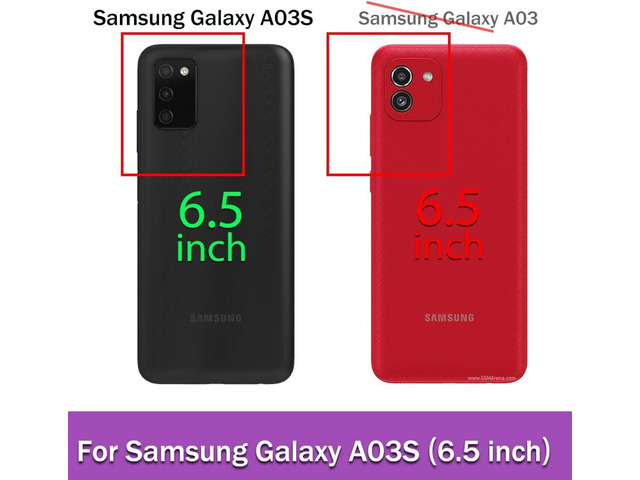 for Samsung A03S Case: Cute Clear Glitter Flowing Liquid Quicksand Soft TPU Phone Case for Samsung Galaxy A03s with Tempered Glass Screen Protector...