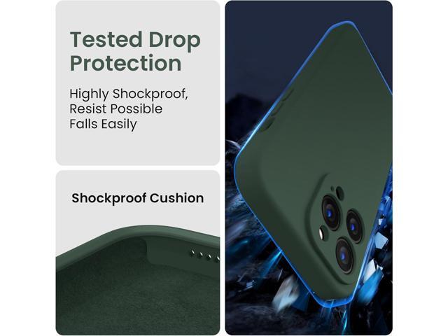 FireNova Designed for iPhone 13 Pro Max Case, Silicone Upgraded [Camera Protection] Phone Case with [2 Screen Protectors], Soft Anti-Scratch...
