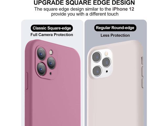 Compatible with iPhone 11 Pro Case, Upgraded Liquid Silicone with [Square Edges] [Camera Protection] [Soft Anti-Scratch Microfiber Lining] Phone...