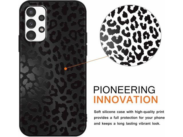 2 Pack Cute Cheetah Print for Samsung Galaxy A13 4G 6.6' Phone Case,Luxury Leopard Pattern Design Cases Soft Silicone TPU Shockproof Protective...