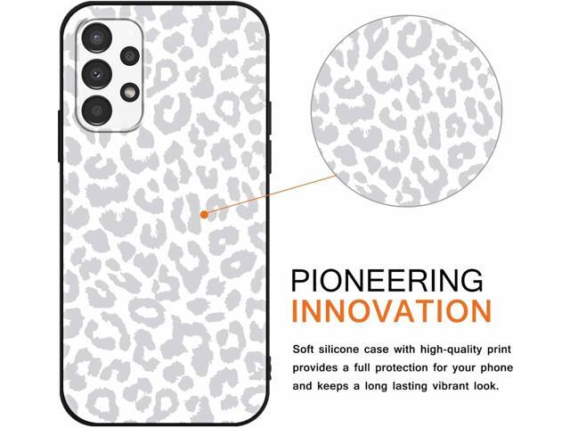 2 Pack Cute Cheetah Print for Samsung Galaxy A13 4G 6.6' Phone Case,Luxury Leopard Pattern Design Cases Soft Silicone TPU Shockproof Protective...