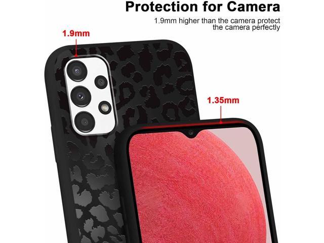 2 Pack Cute Cheetah Print for Samsung Galaxy A13 4G 6.6' Phone Case,Luxury Leopard Pattern Design Cases Soft Silicone TPU Shockproof Protective...