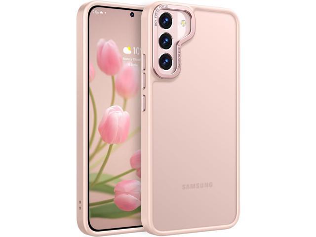 Rayboen for Samsung Galaxy S22 Plus Case, Translucent Frosted Hard Back Silicone Edge Skin Feel Anti-Scratch Protective Slim Phone Cover for...