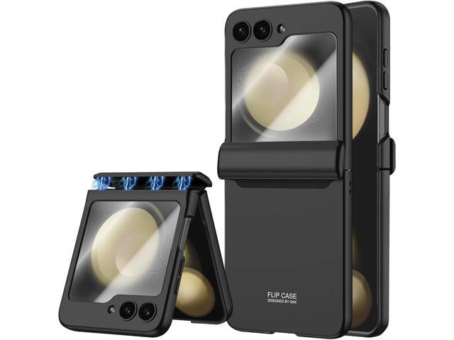 STORMTAL for Samsung Galaxy Z Flip 5 Case, Hinge Protection, Built-in Screen Protector, Wireless Charging, Shockproof, Anti Scratch Slim Phone...
