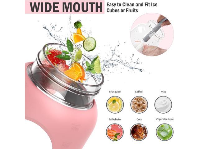 84oz Glass Water Bottle with Stainless Steel Handle,2.5L Gallon Water Bottle with 2-IN-1 Straw Lid, Silicone Sleeve and Motivational Capacity...