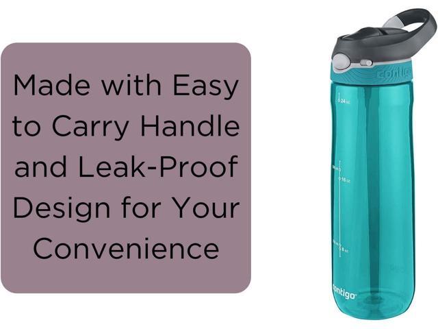 Contigo AUTOSPOUT Ashland Reusable Water Bottle, 24oz, Scuba