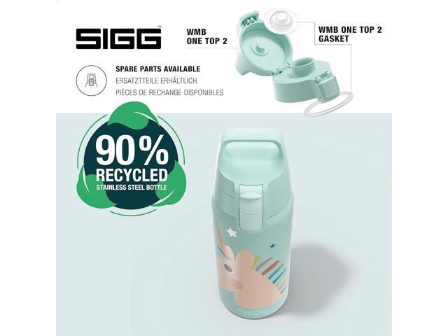 SIGG - Insulated Kids Bottle - Shield One Therm - For Carbonated Beverages - Dishwasher Safe - Stainless Steel - 17 Oz