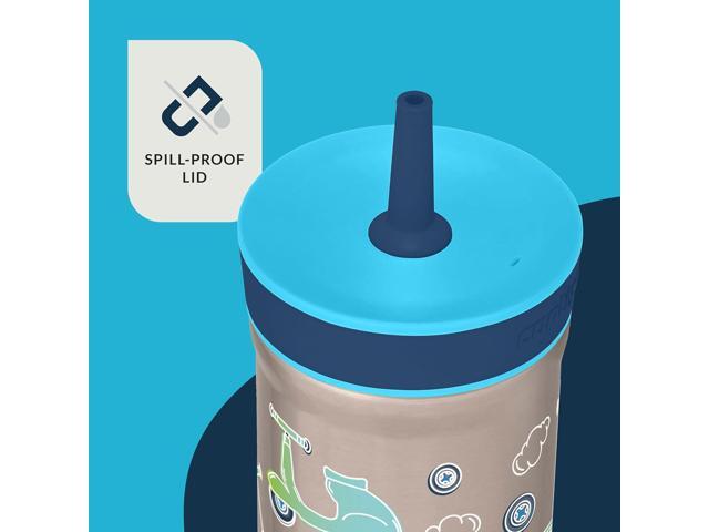 Contigo Leighton Straw Tumbler, 12 oz, Juniper (Scootin)