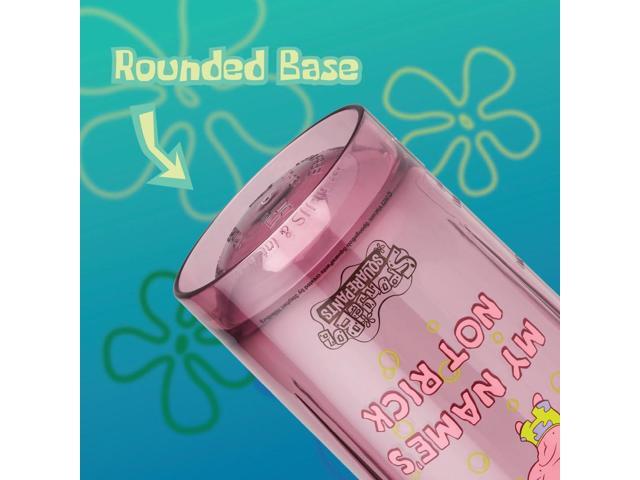 BlenderBottle Spongebob Shaker Bottle Pro Series Perfect for Protein Shakes and Pre Workout, 28-Ounce, Red, My Names Not Rick