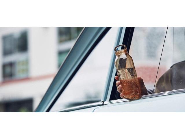 KINTO 20393 Water Bottle, 16.9 fl oz (500 ml), Smoke, Lightweight, Dishwasher Safe, My Bottle