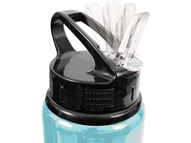 Hy-Pro Officially Licensed 750ml Aluminium UV Bottle Soccer, Football, Integrated Folding Straw, Neochrome Finish, Leakproof, Lightweight, BPA Free