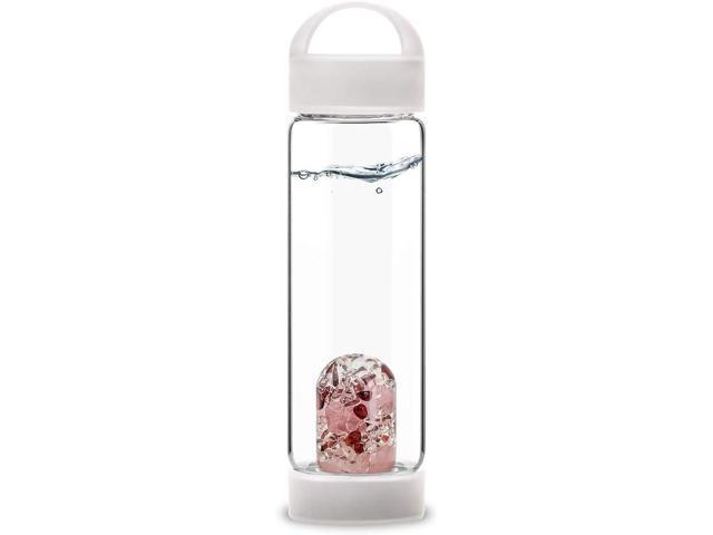 VitaJuwel LOOP - cloud white Protective Caps for VitaJuwel Crystal Water Bottles (Silicone)