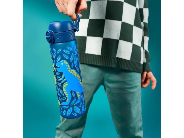 ION8 Water Bottle, 500 ml/18 oz, Leak Proof, Easy to Open, Secure Lock, Dishwasher Safe, BPA Free, Hygienic Flip Cover, Carry Handle, Easy Clean,...