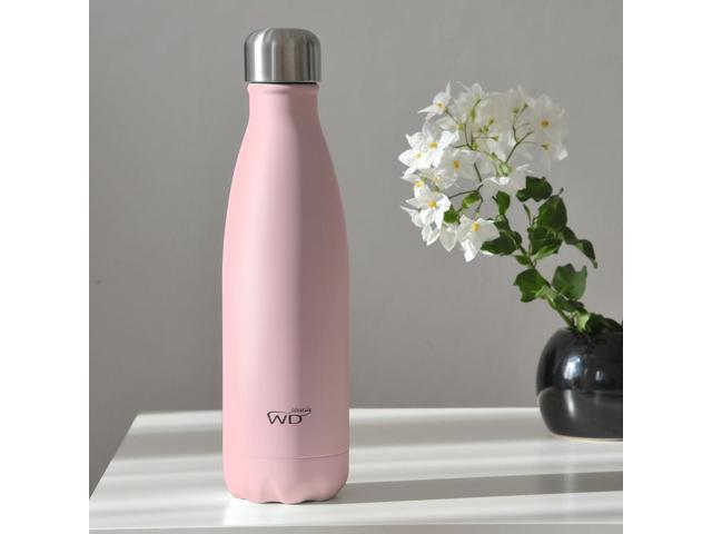 Stainless Steel Water Bottle -17 Fl Oz - Double Wall Vacuum Insulated Containers - Keeps Drinks Cold for 24 Hours and Hot for 12 - Leak Proof - BPA...