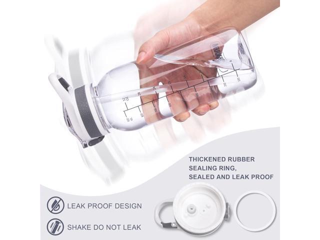 VENNERLI Water Bottle BPA-Free 32oz Water Bottles with Straw Lid Leakproof Tritan Water Jugs Dishwasher Safe Drinking for Home Fitness Outdoor...